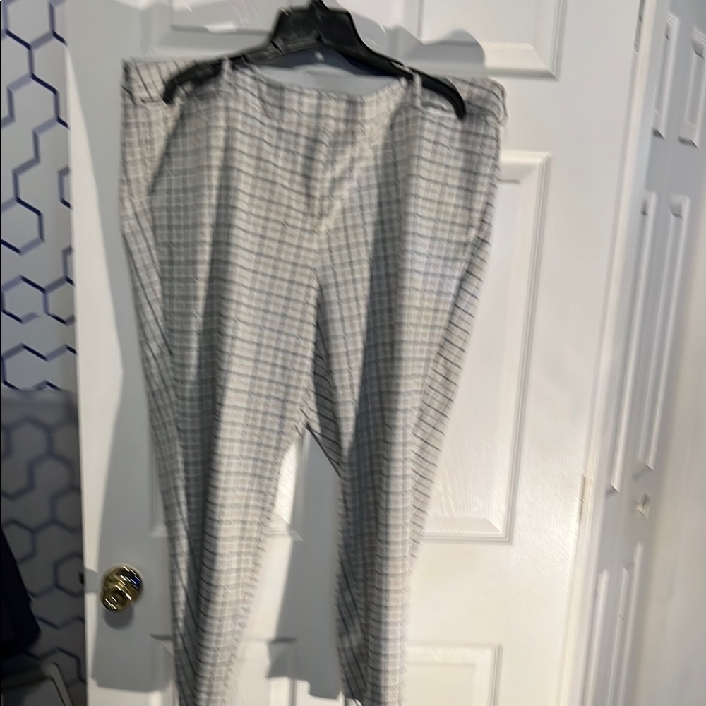 Lane Bryant Allie White and Black Pants size 24